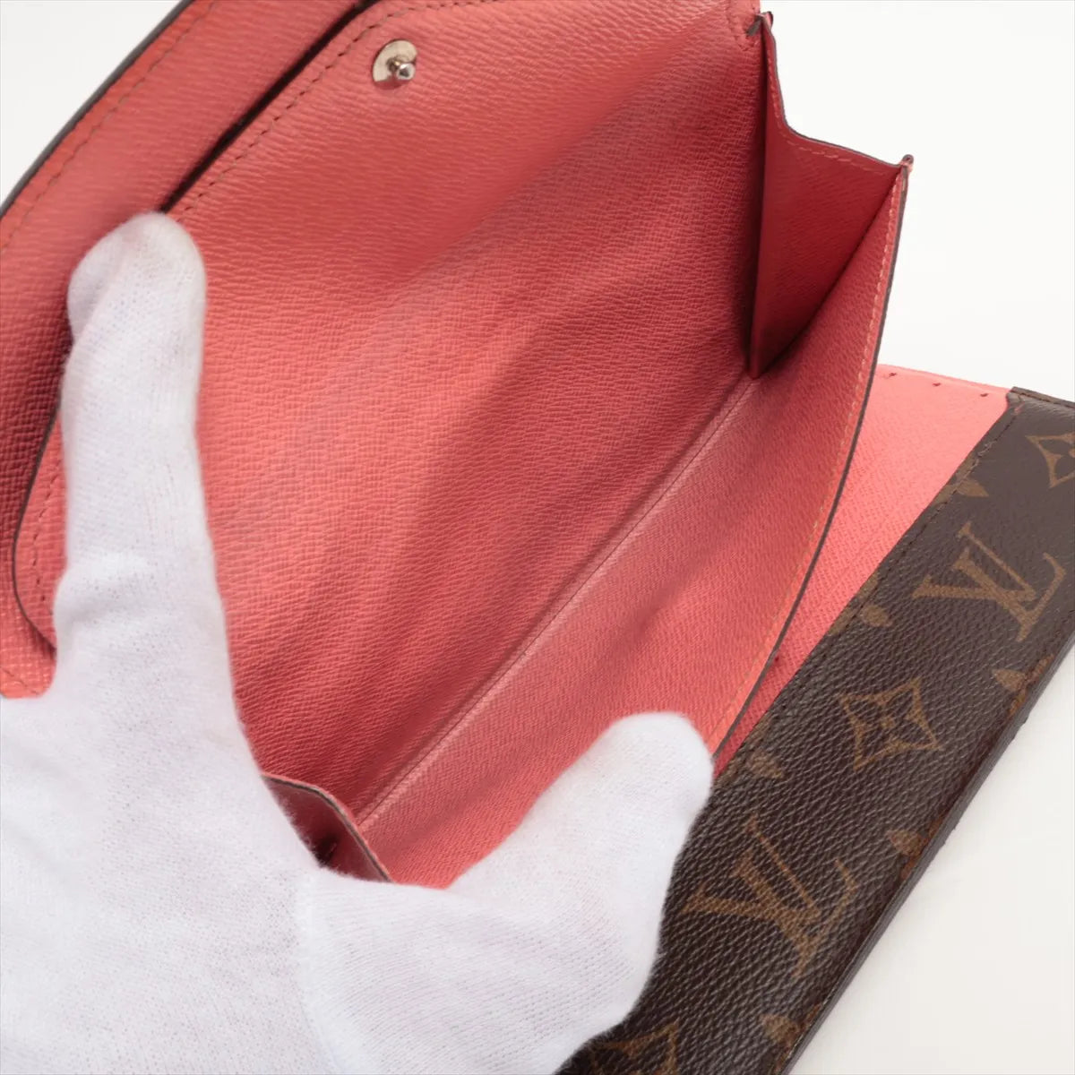 Louis Vuitton Monogram × Epi Marie-Lou Long Wallet Brown x Pink