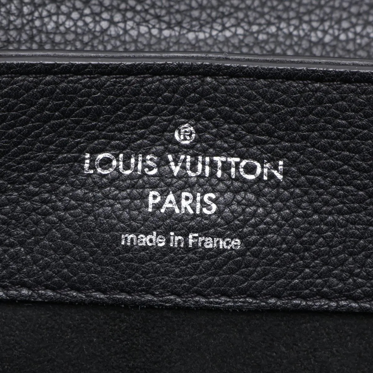 Louis Vuitton Taurillon Lockme Backpack Black