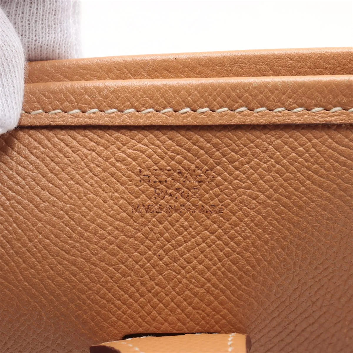 Hermès Evelyne Veau Epsom 33 GM Gold