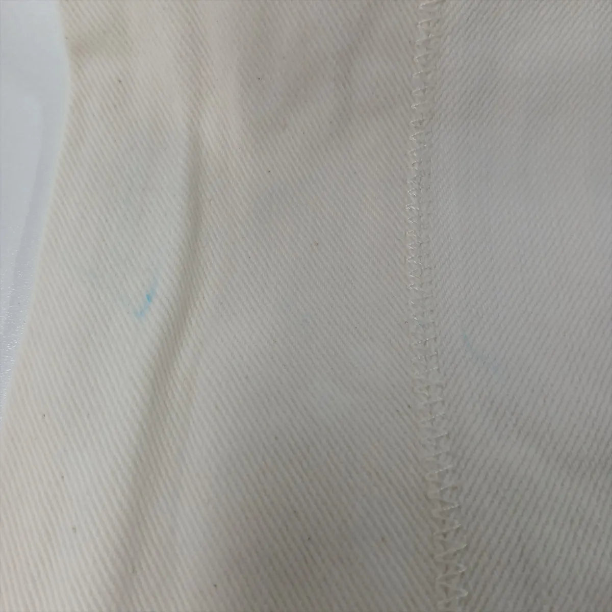 Christian Dior Cotton Denim Pants White