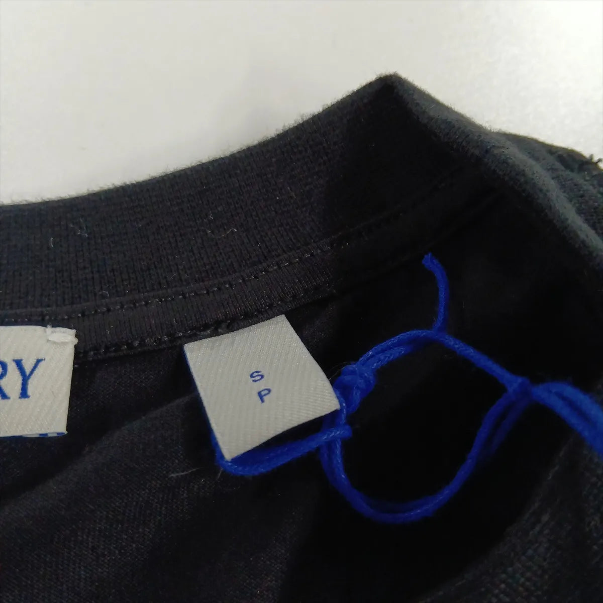 Burberry Nova Check Cotton T-shirt Black x Beige
