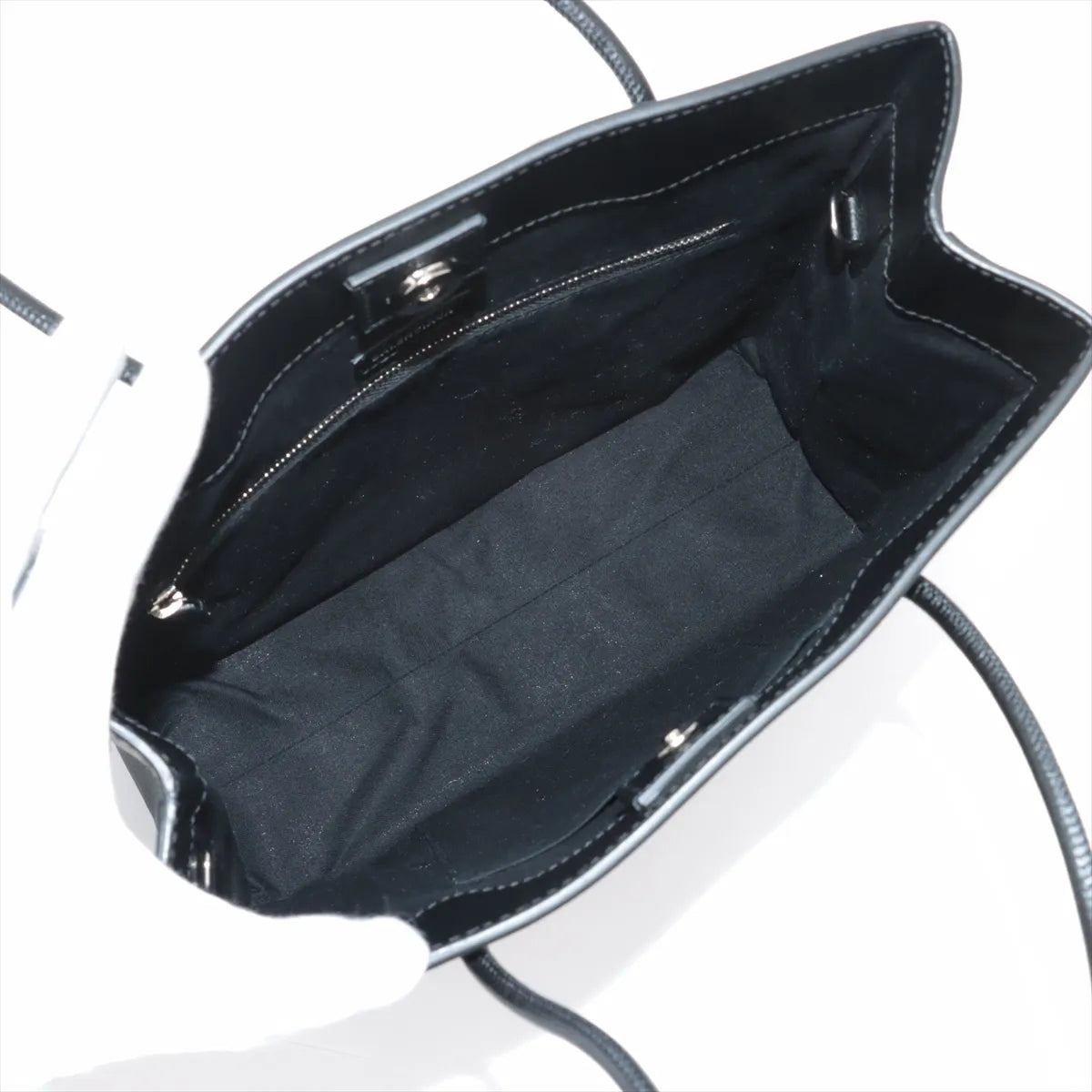 Balenciaga Shopping Tote Leather Two-Way Bag Black