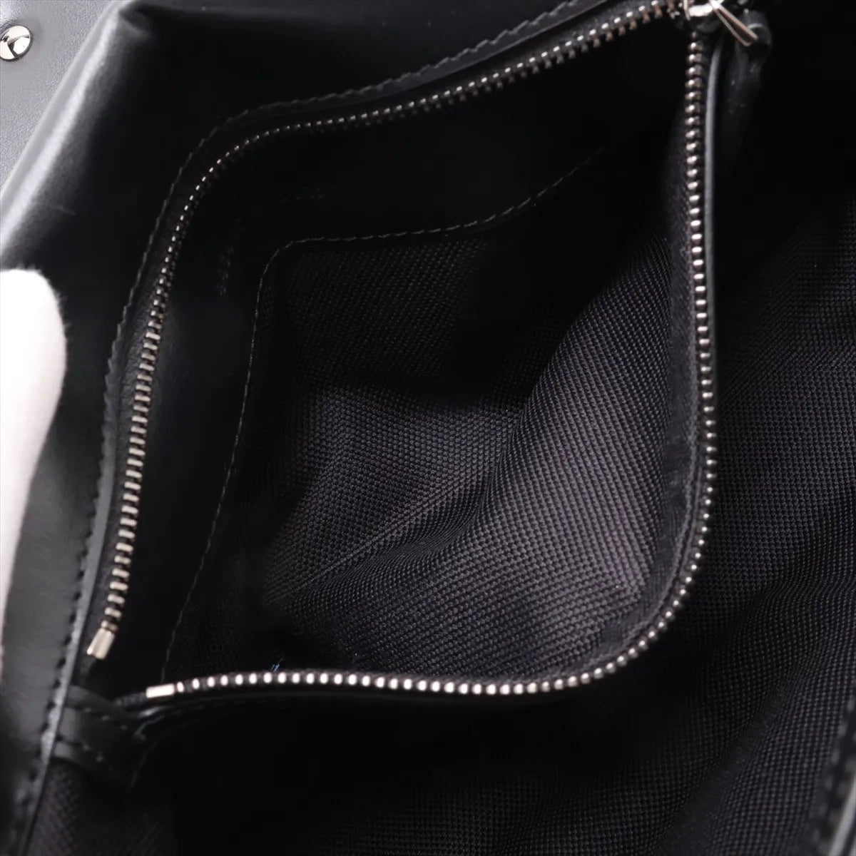 Gucci GG Logo Marmont Leather Chain Shoulder Bag Black