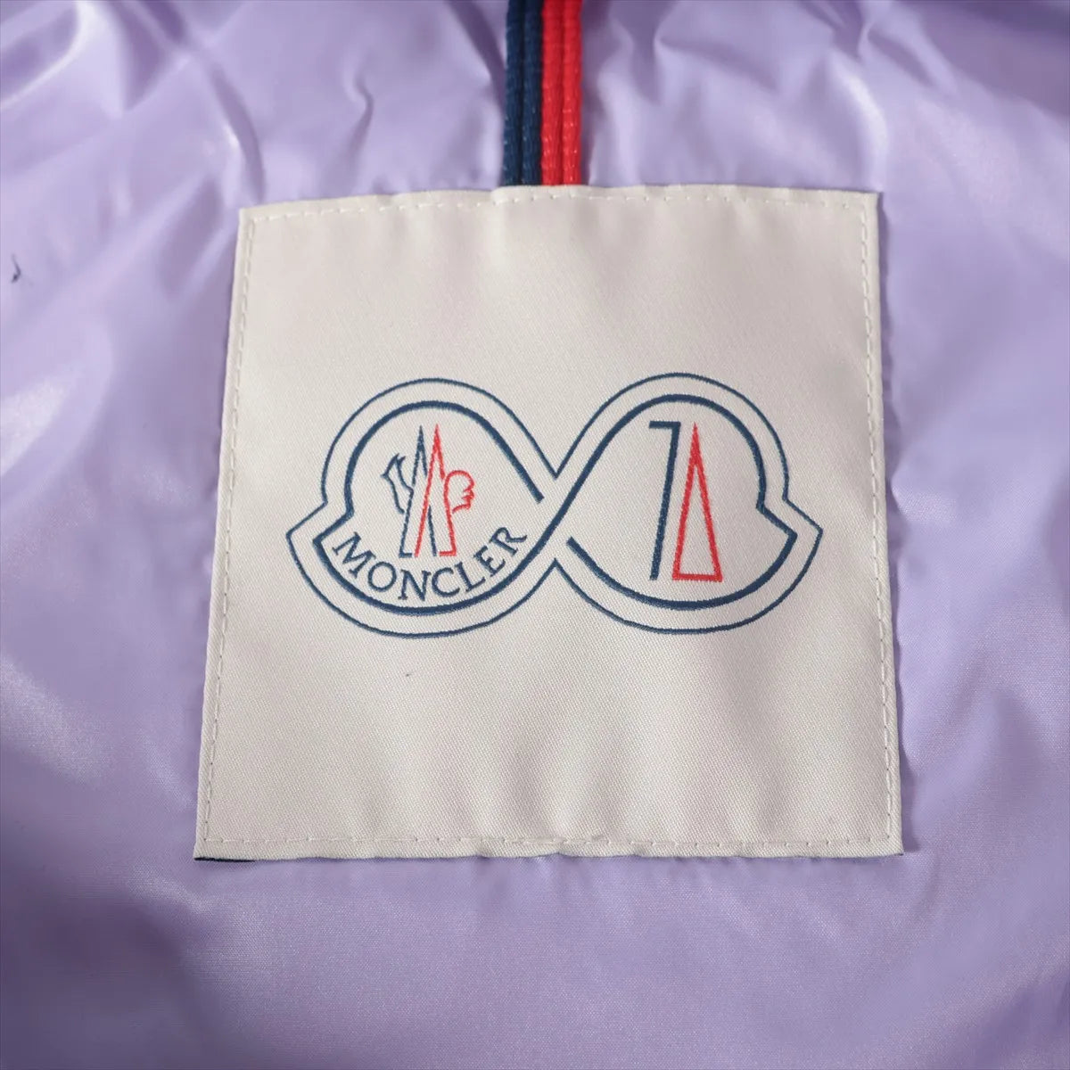 Moncler Nylon Down Jacket Purple