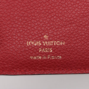 Preloved Louis Vuitton Monogram Empreinte Portefeuille Curieuse Red