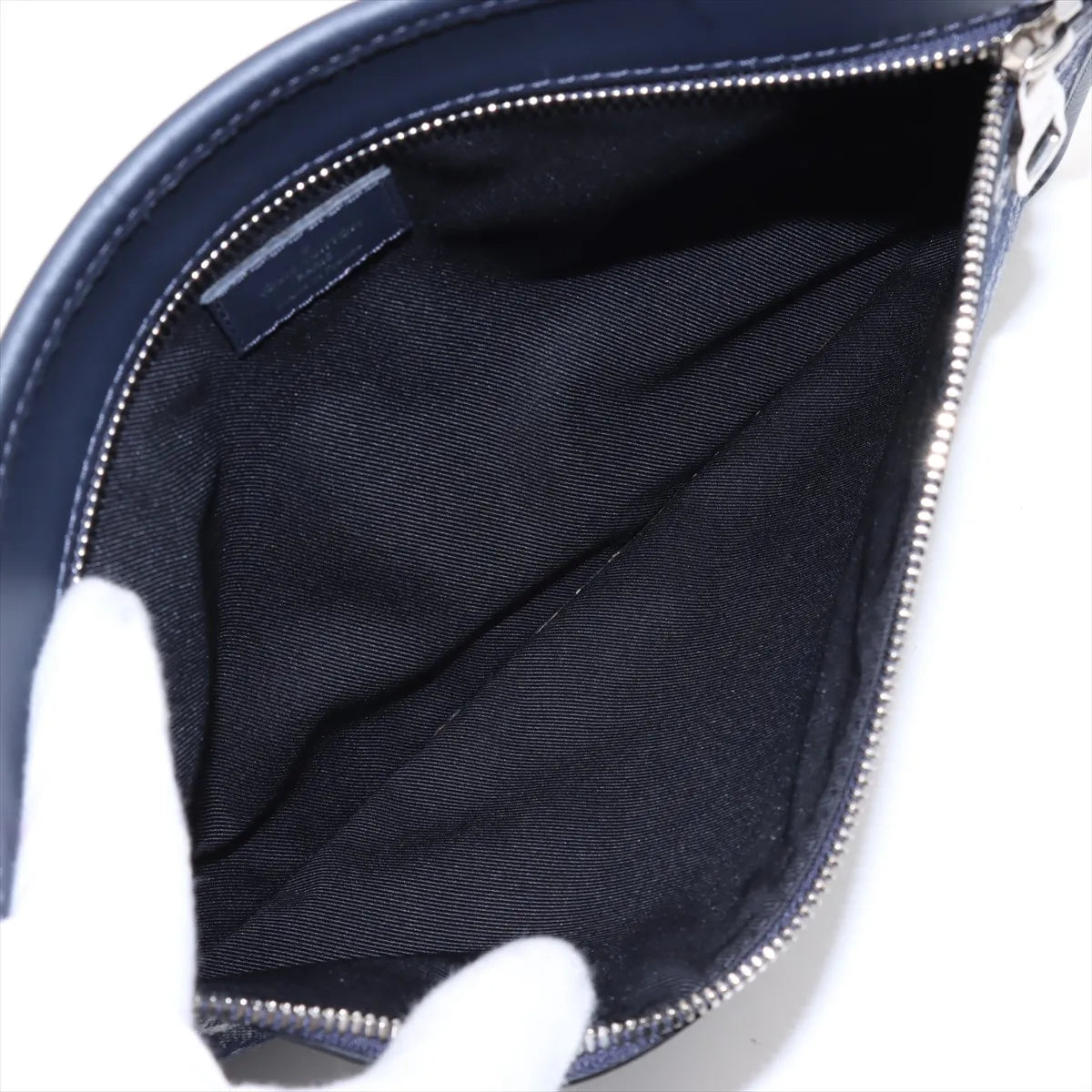 Louis Vuitton Monogram Tapestry Grand Sac Navy Blue