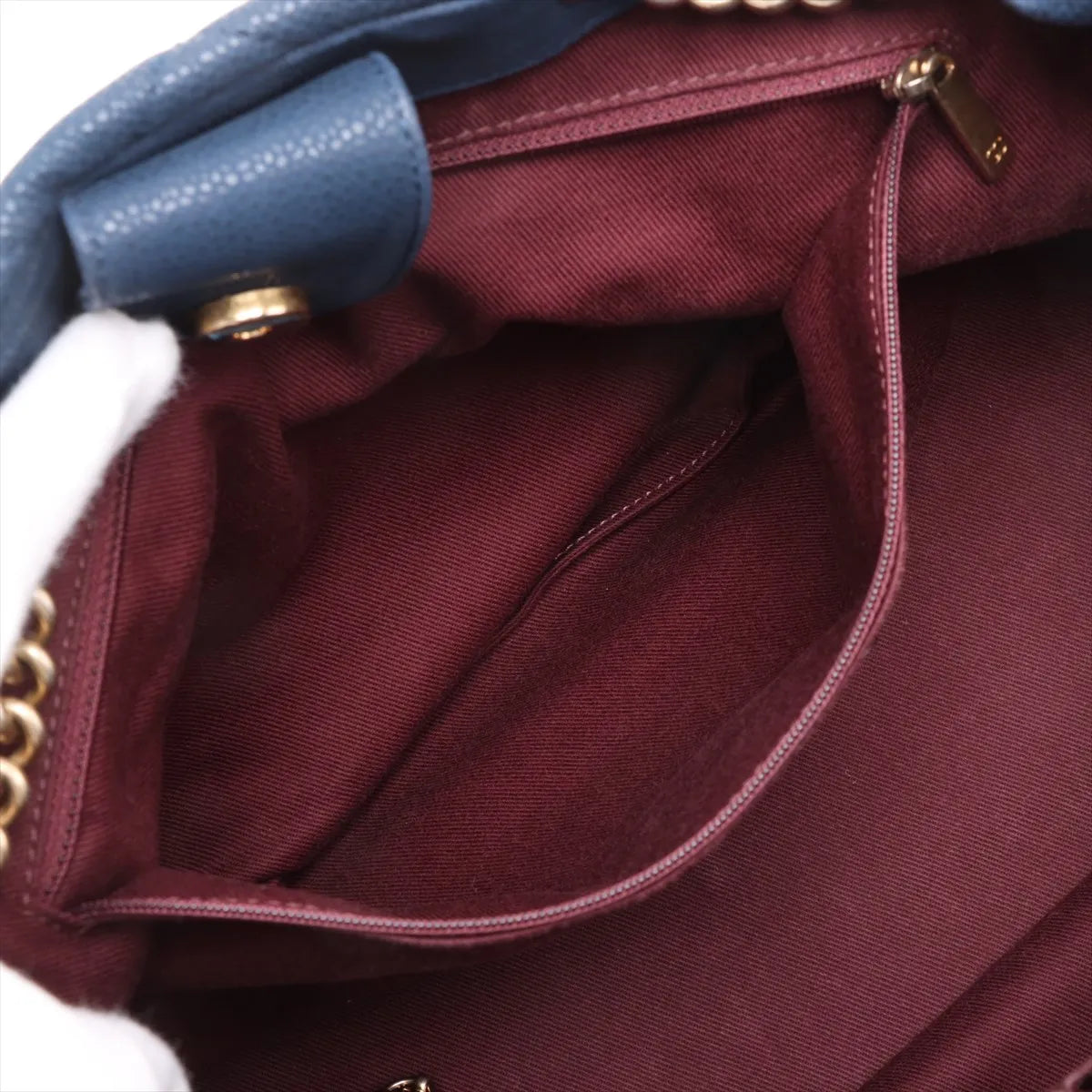 Chanel Matelasse Caviar Skin Two-Way Tote Bag Navy Blue