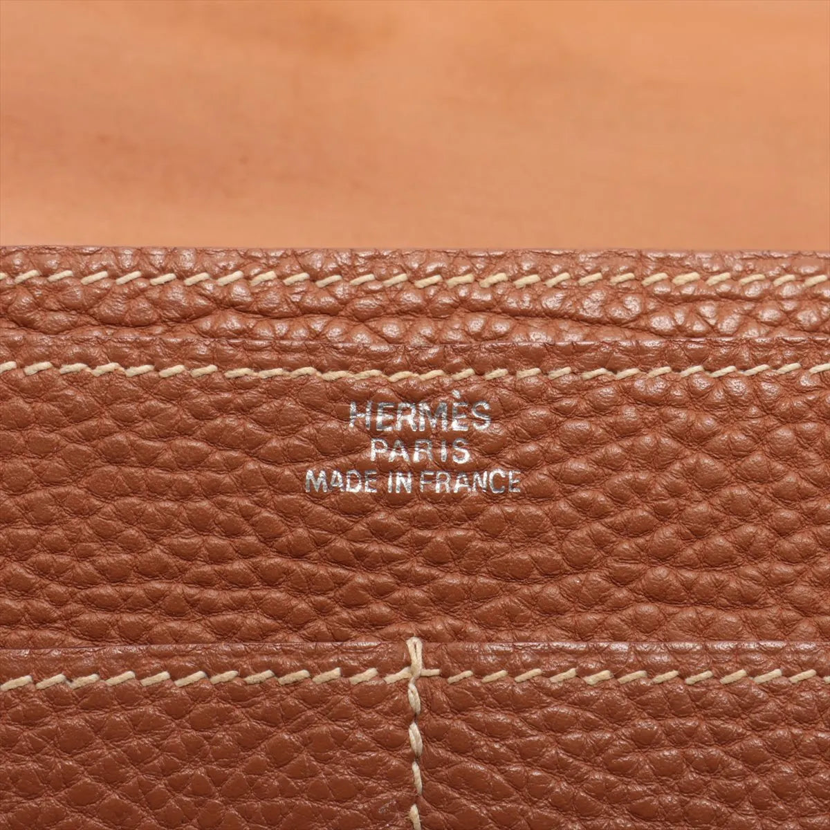 Hermès Dogon GM Wallet Gold