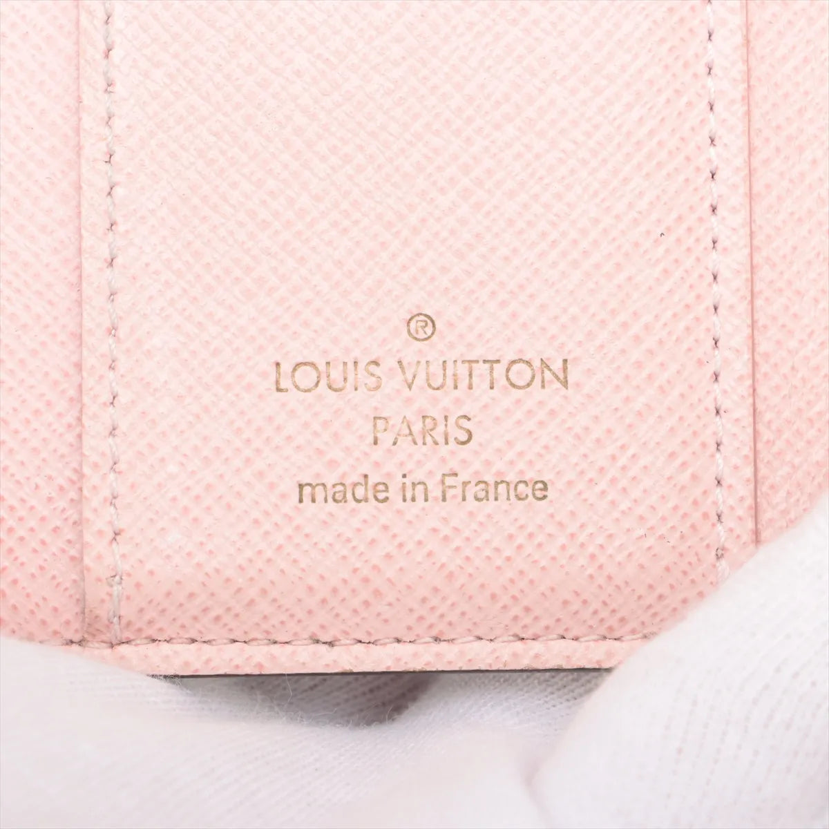 Louis Vuitton Monogram Portefeuille Zoé Compact Wallet Rose Ballerine