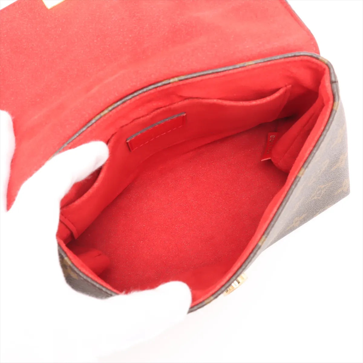 Louis Vuitton Monogram Rocky BB Red