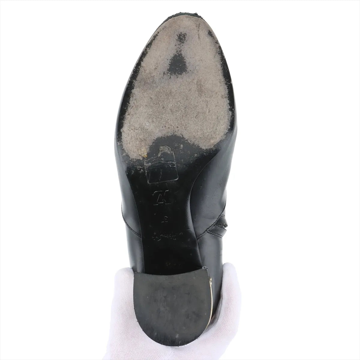 Louis Vuitton Bliss Line Leather Short Boots Black