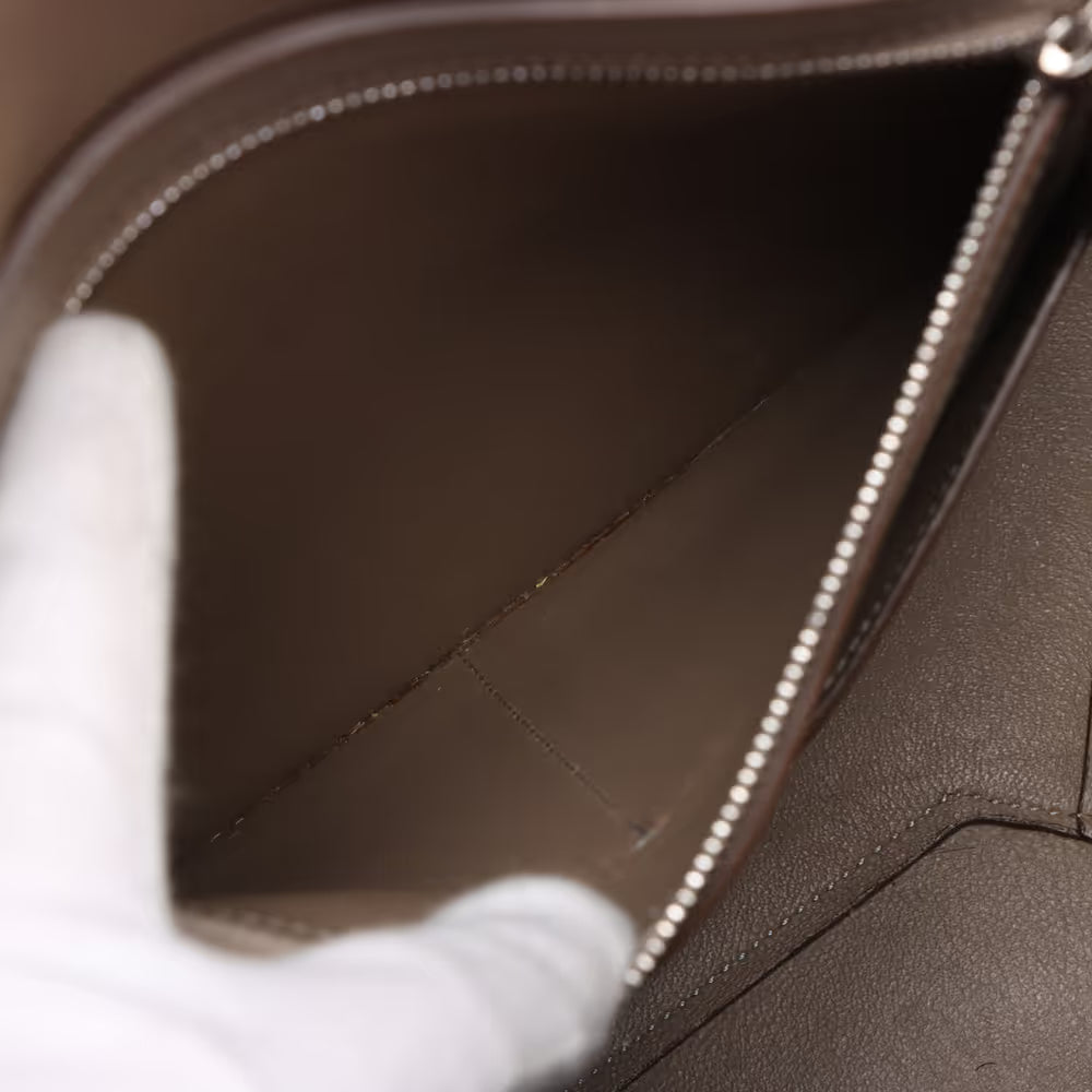 Celine Hippo Phantom Small Leather Tote Bag Greige