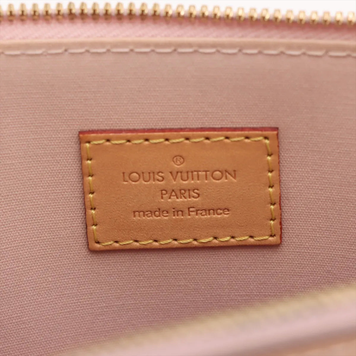 Louis Vuitton Vernis Alma PM Beige