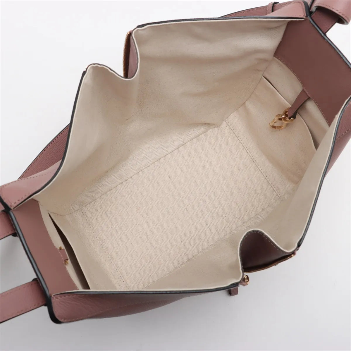 Loewe Hammock Small Leather Handbag Old Rose