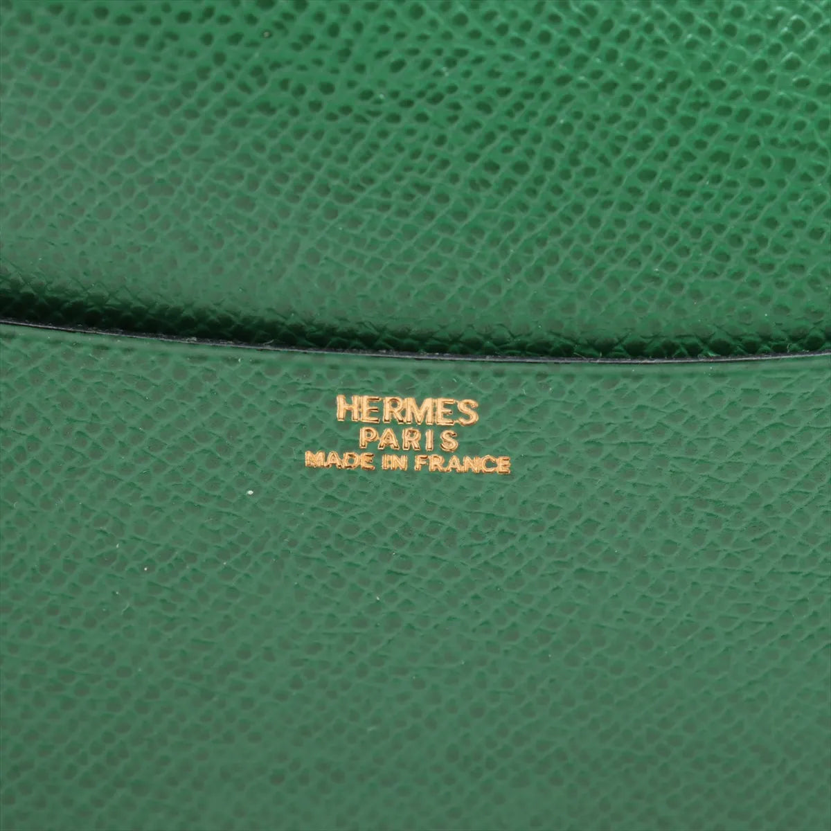 Hermès Agenda Leather Notebook Cover Navy Blue x Green