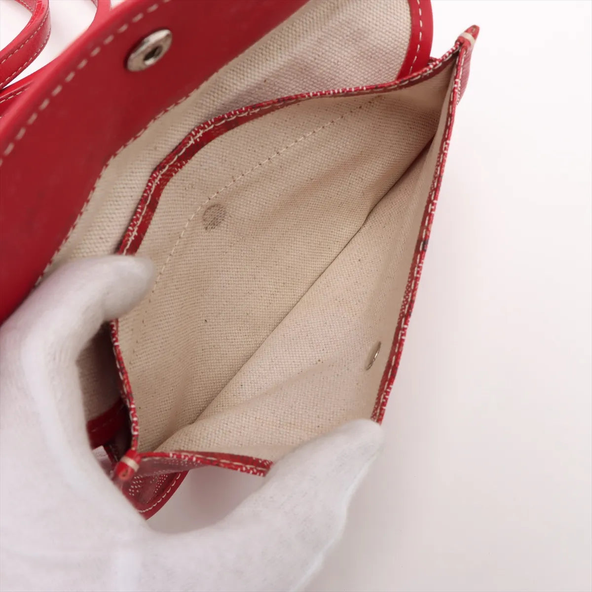 Goyard Saint Louis PM Tote Bag Red