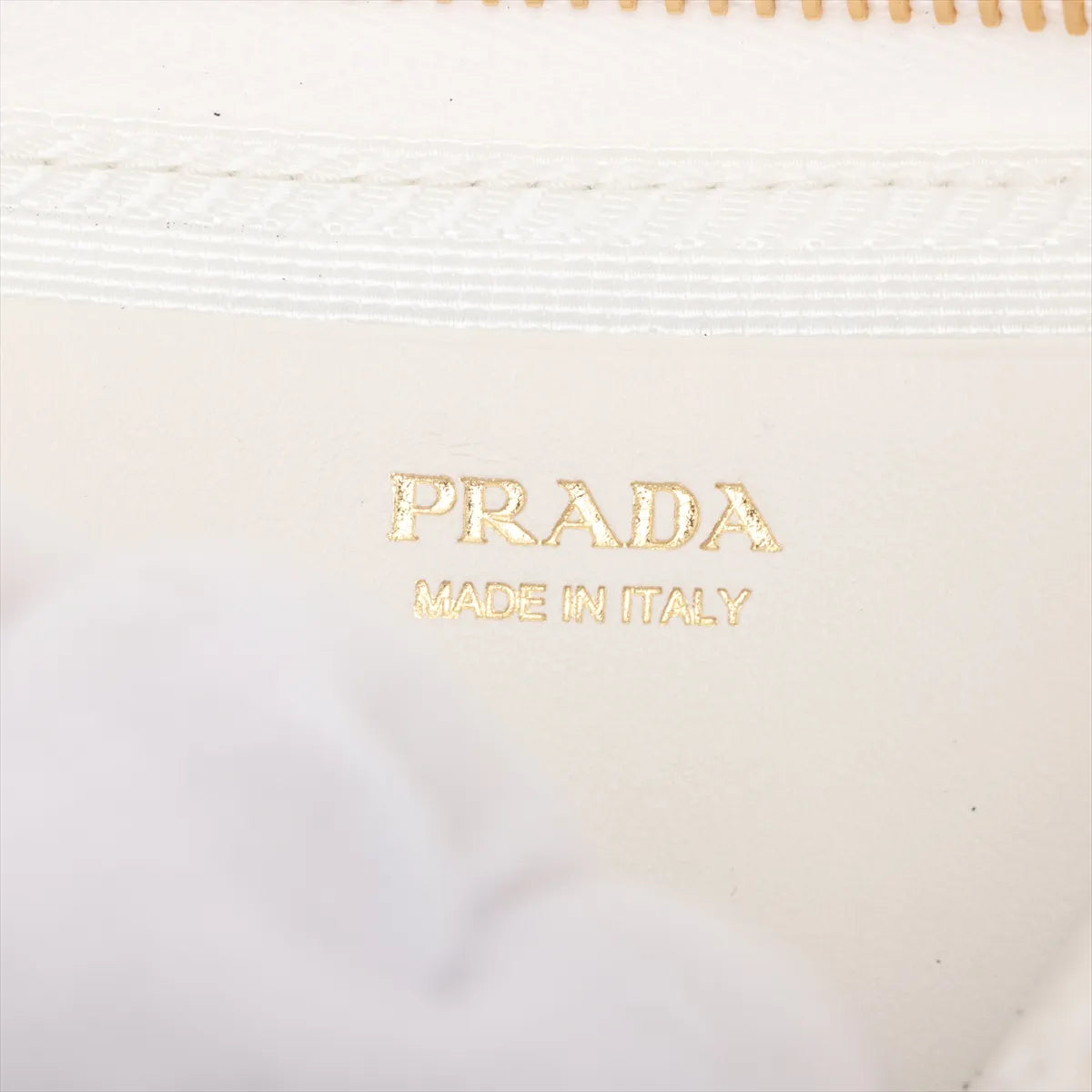 Prada Sac Triangle Raffia x Leather Two-Way Shoulder Bag White