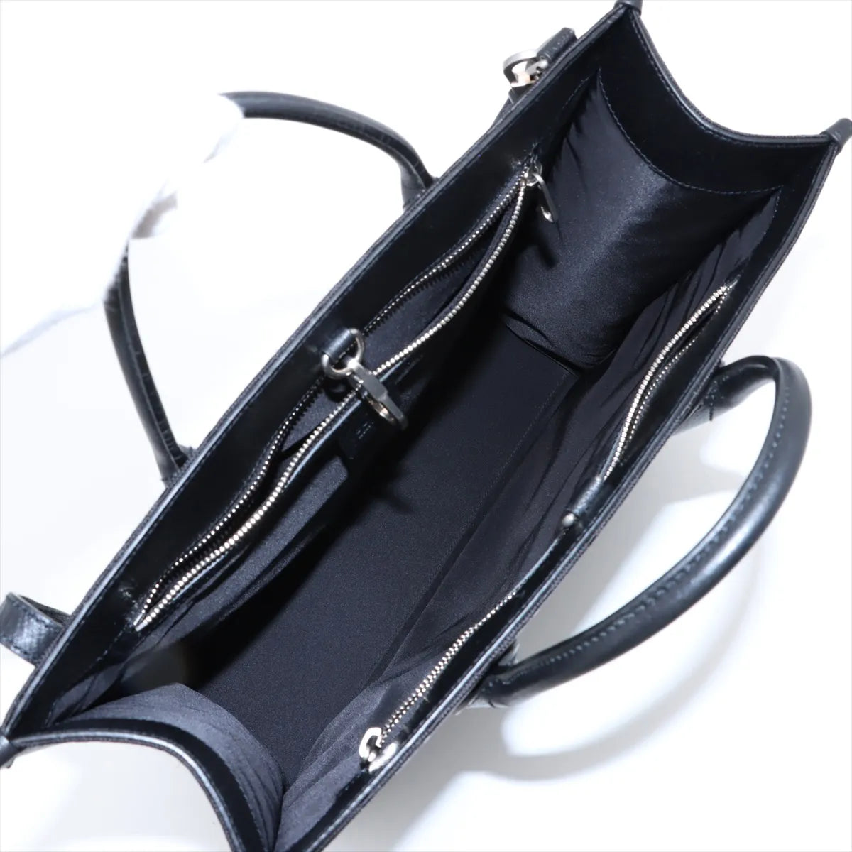 Gucci Off the Grid GG Nylon Leather Two-Way Tote Bag Black