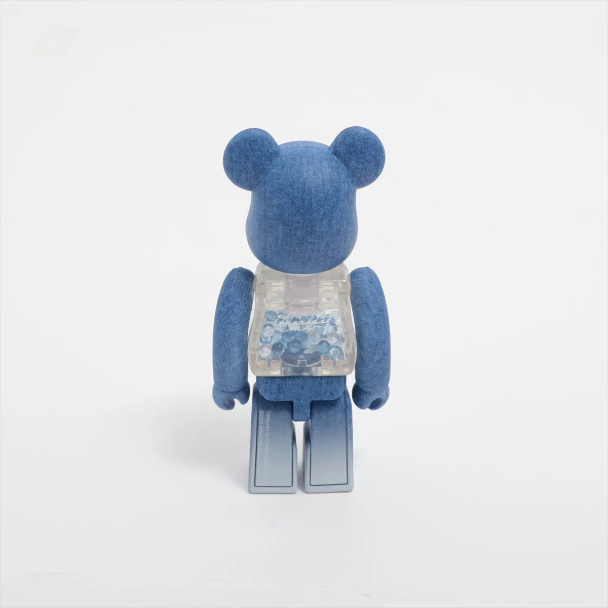 Bearbrick Figurine "My First Bearbrick” Baby Plastic Denim Blue