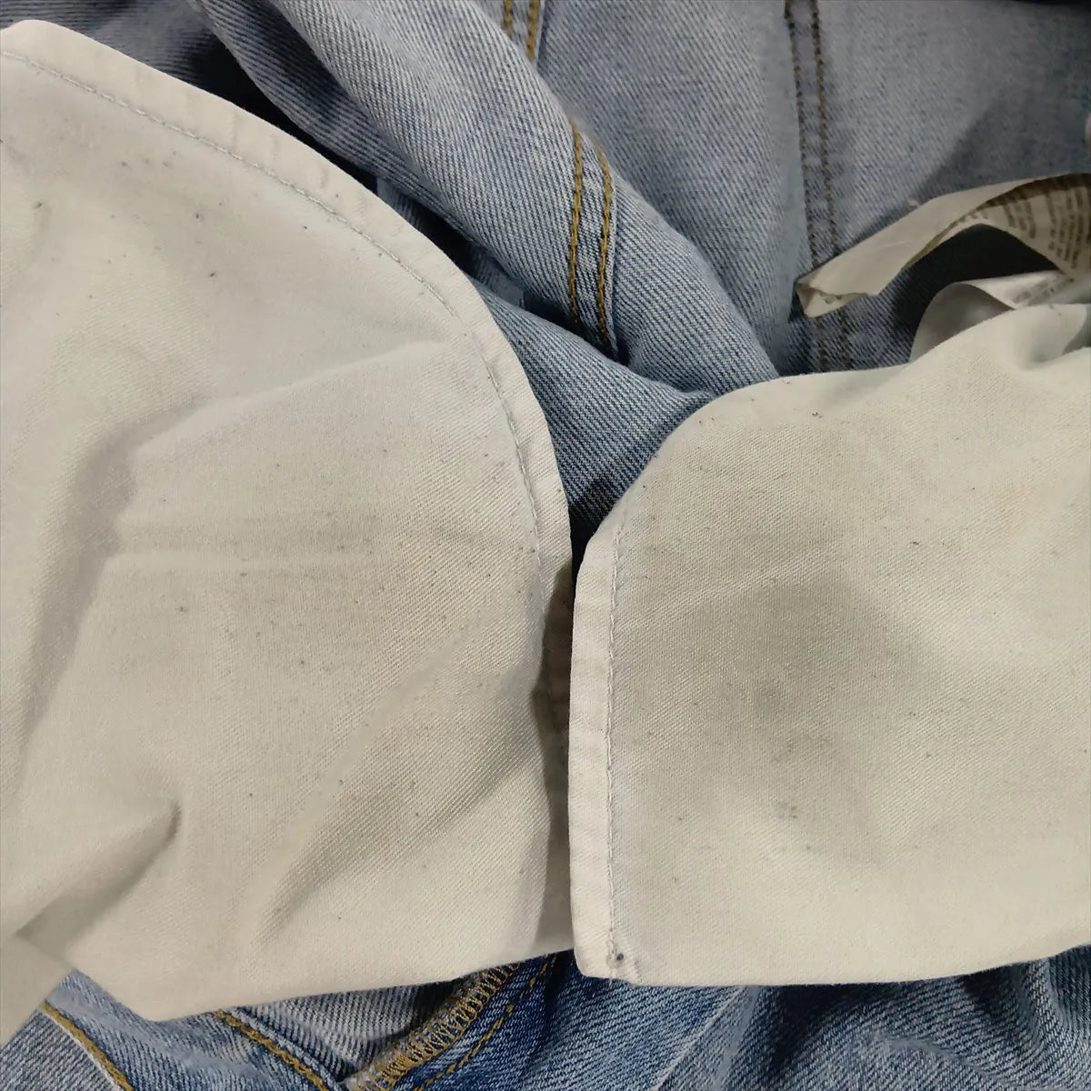 Gucci Cotton Denim Pants Blue