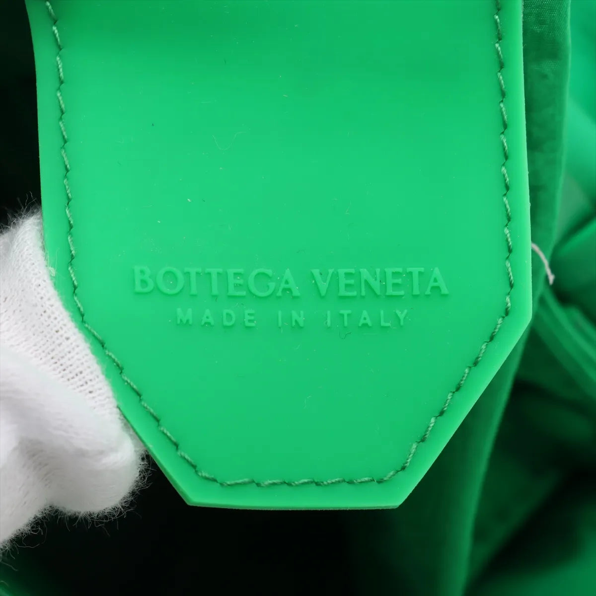 Bottega Veneta Maxi Intrecciato Candy Cassette Leather Shoulder Bag Green