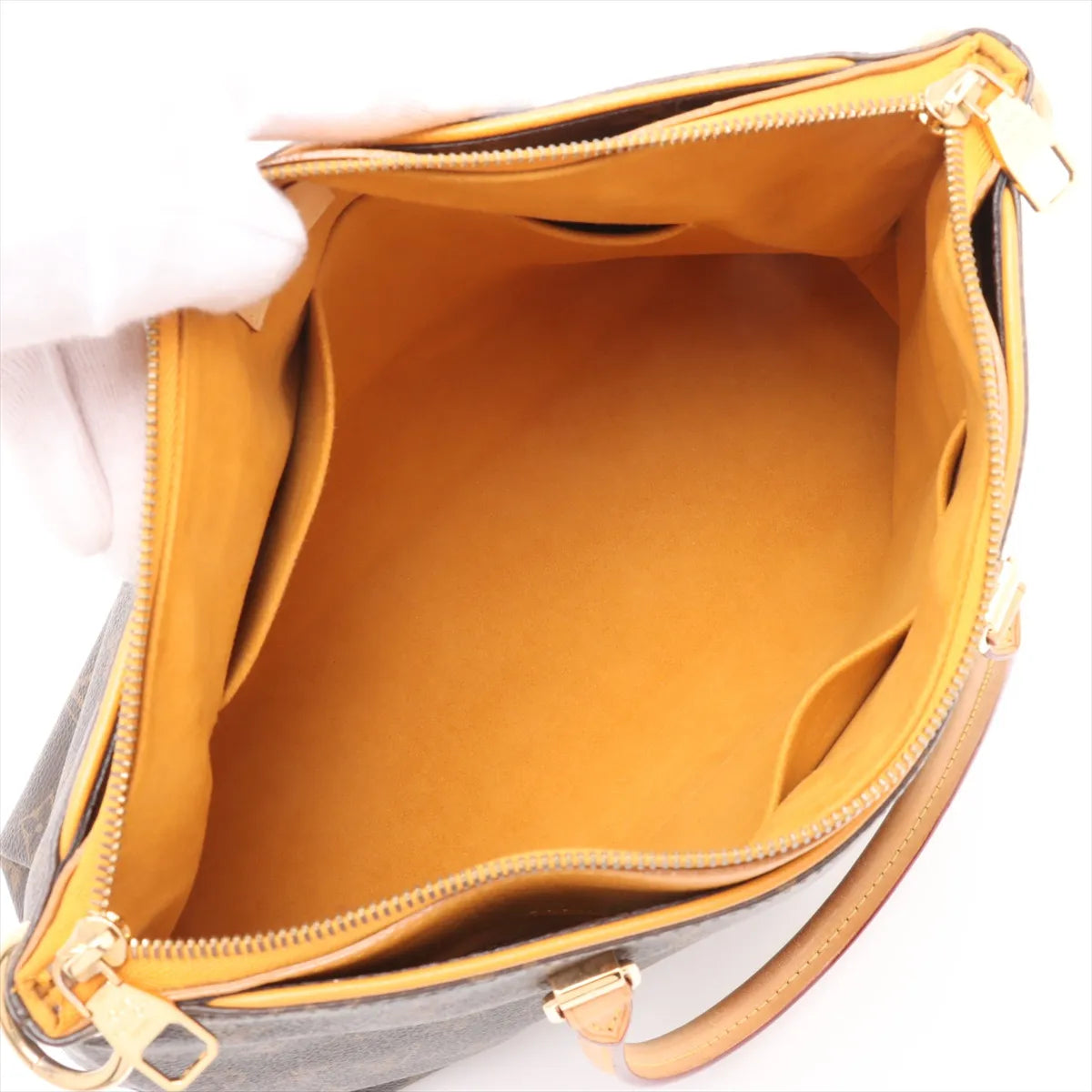 Louis Vuitton Monogram Pallas Shoulder Bag Beige