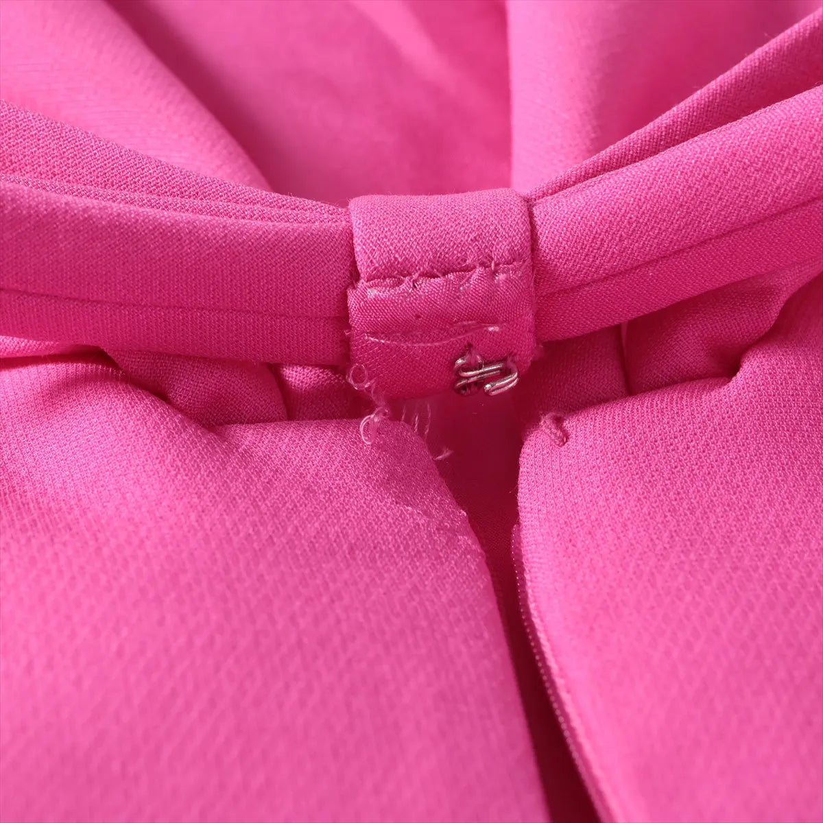 Valentino Wool Silk Mini Dress Pink