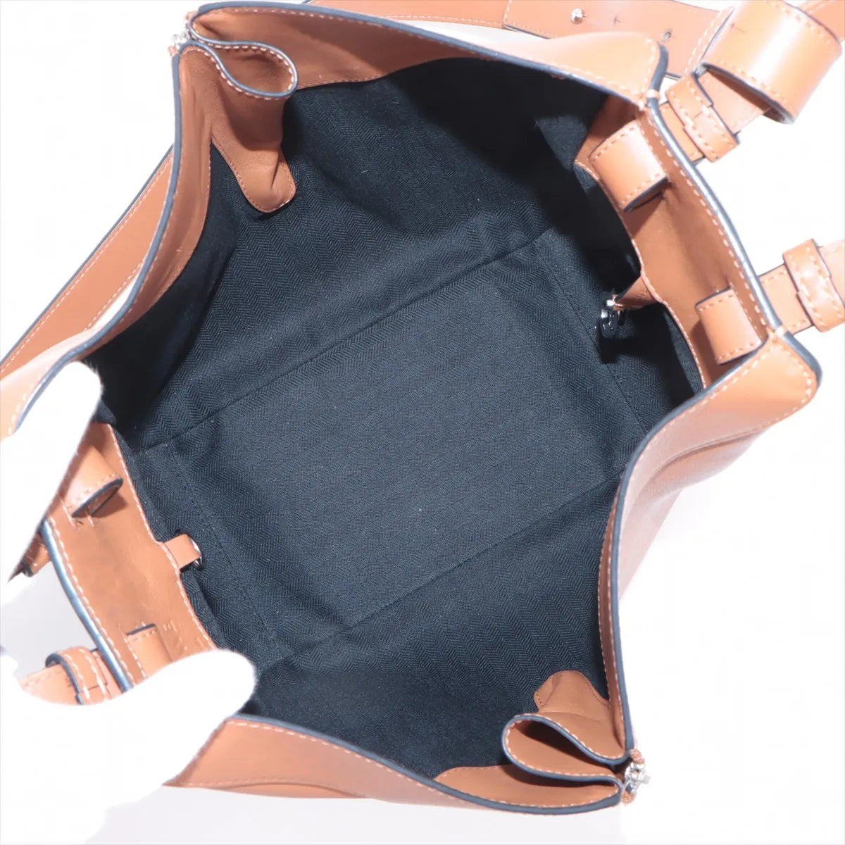 Loewe Hammock Small Leather Two-Way Shoulder Bag Brown