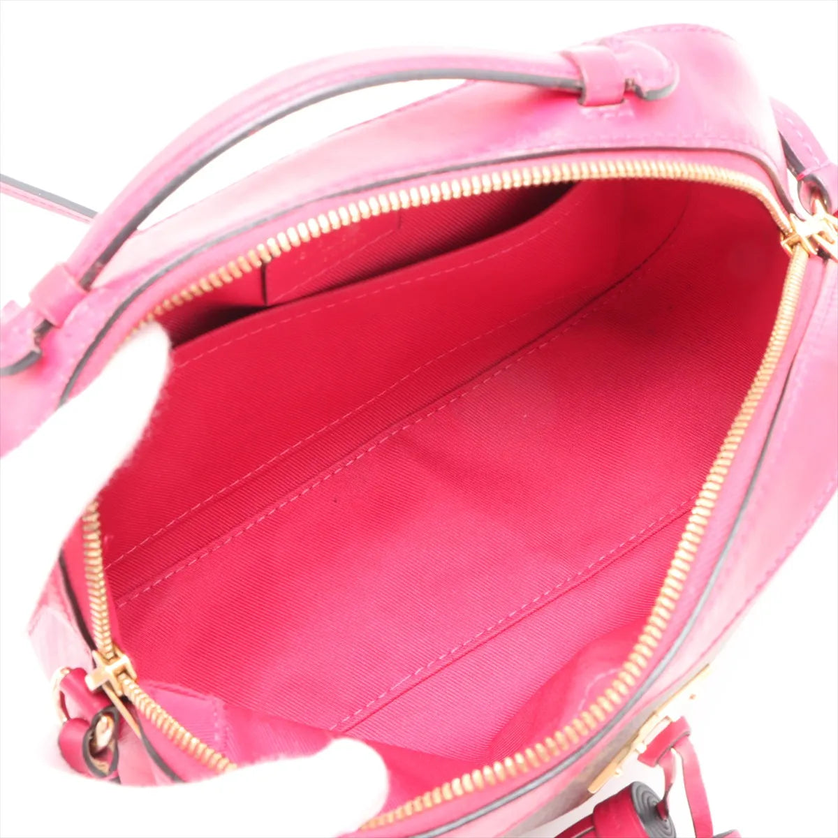 Louis Vuitton Monogram Saintonge Brown x Pink