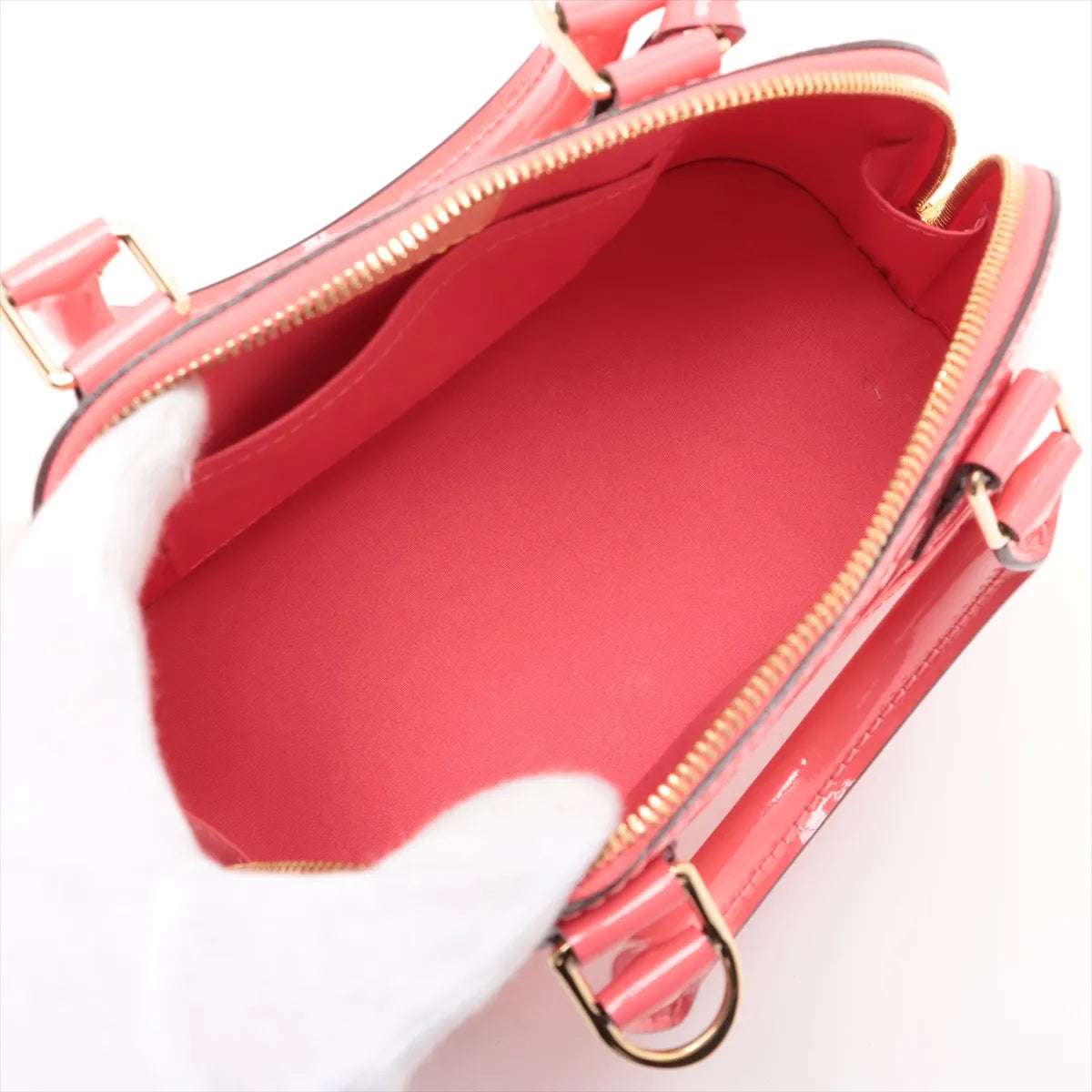 Louis Vuitton Vernis Alma BB Pink Peach