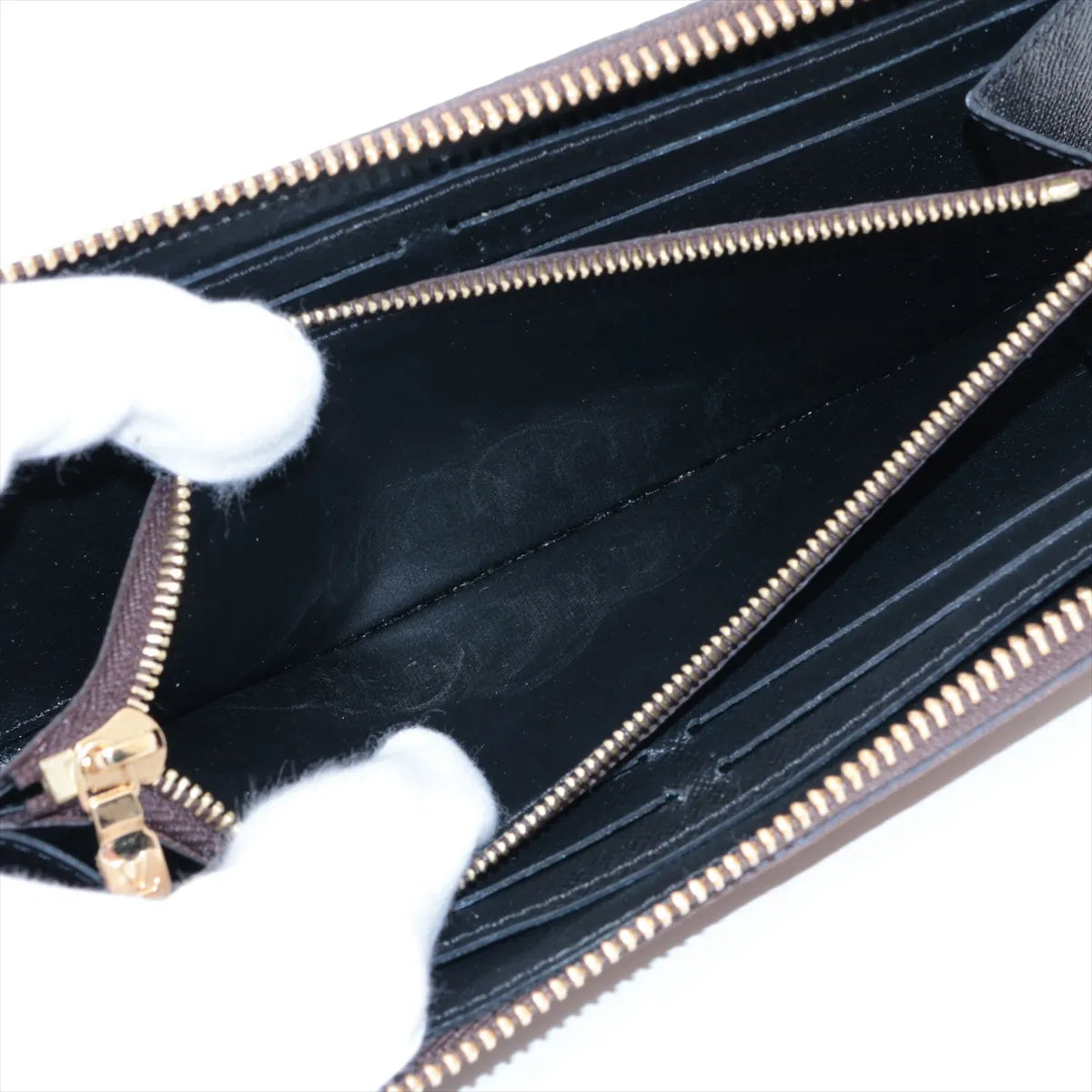 Louis Vuitton Monogram Reverse Clemence Zippy Wallet
