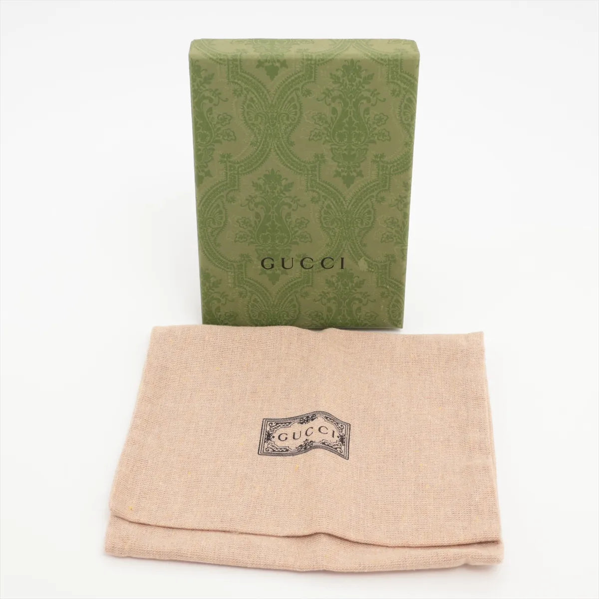 Gucci GG Supreme Ophidia Compact Wallet Brown