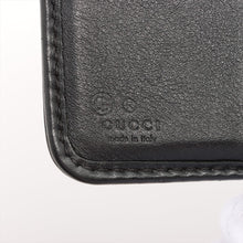 Load image into Gallery viewer, Gucci Micro Guccissima Leather Compact Wallet Black