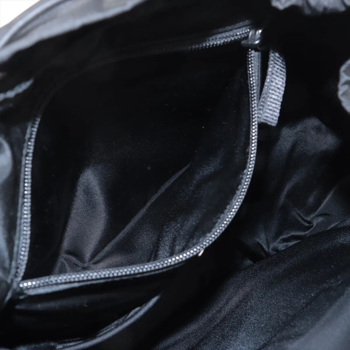 Prada Tessuto Nylon Leather Backpack Black