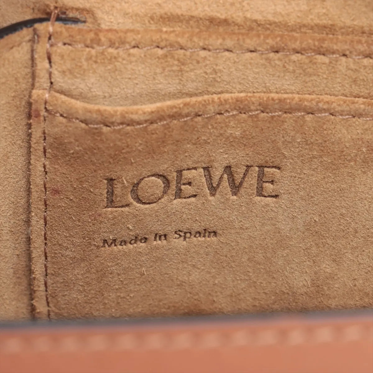 Loewe Mini Gate Dual Shoulder Bag Tan
