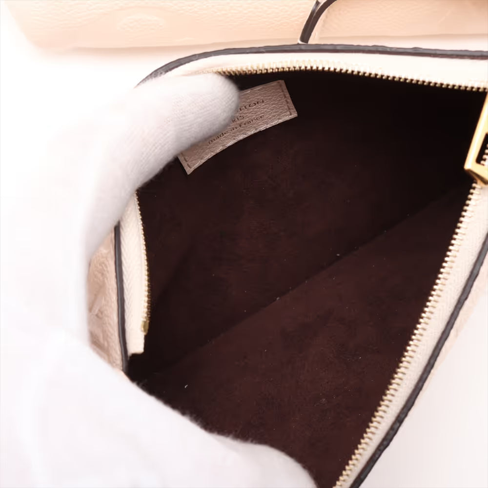 Louis Vuitton Monogram Empreinte CarryAll PM Creme