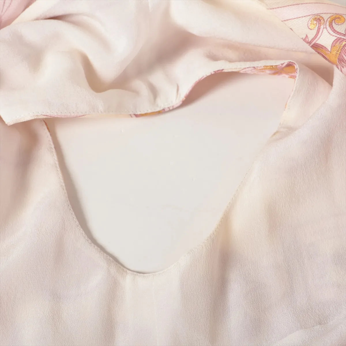 Fendi Silk Sleeveless Mini Dress Pink