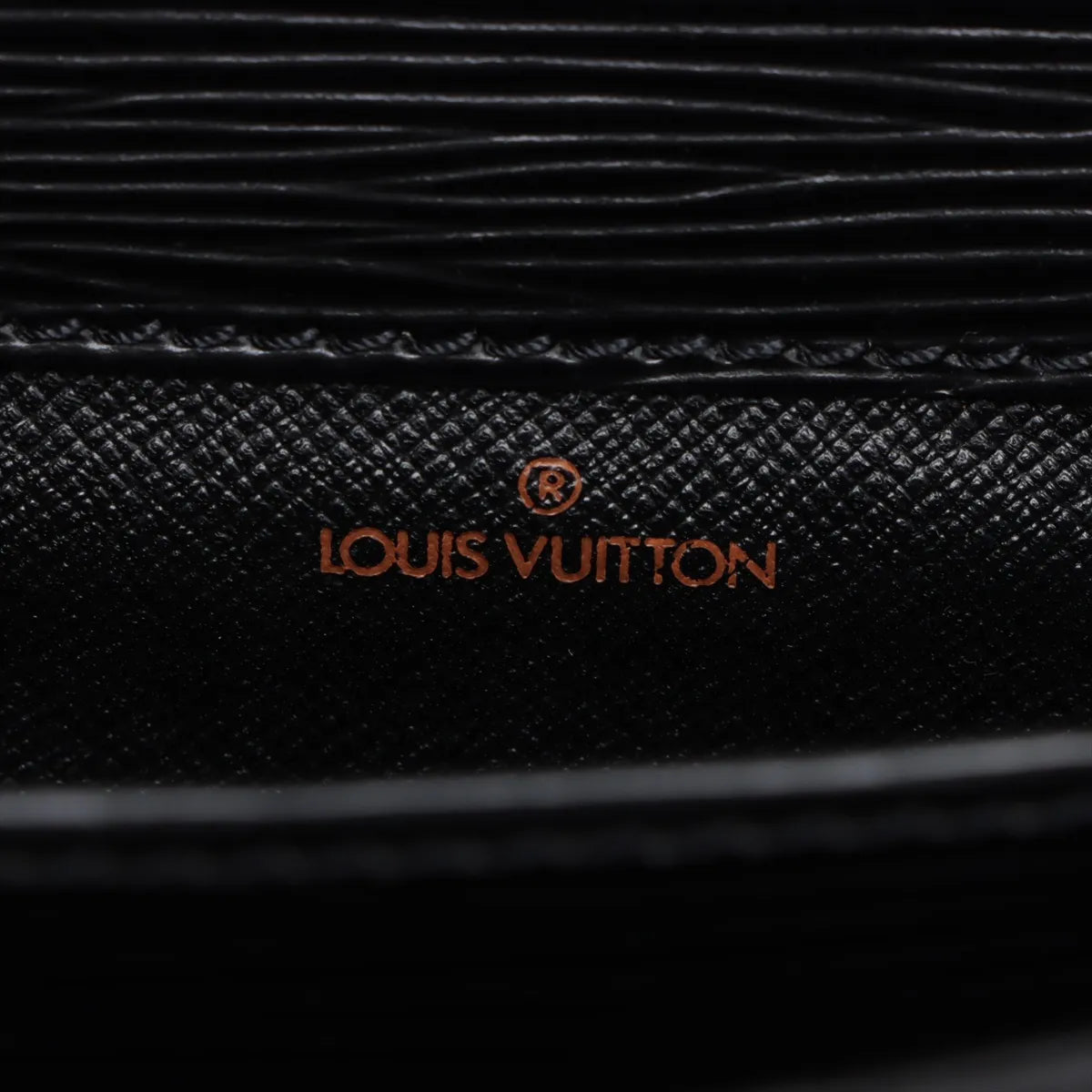 Louis Vuitton Monogram Epi Cartouchiere Black
