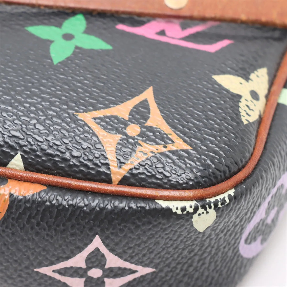 Louis Vuitton Monogram Multicolor Pochette Accessoires Black