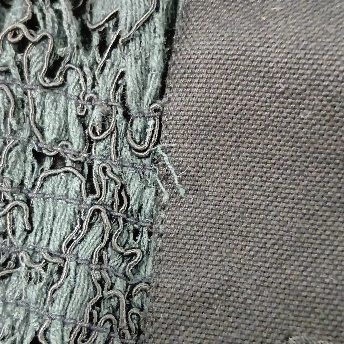 Louis Vuitton Cotton Nylon Lace Jacket Black