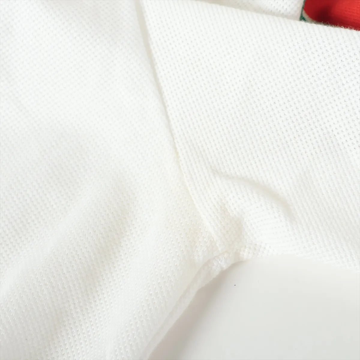 Gucci Web Stripe Cotton Long Sleeve Shirt White