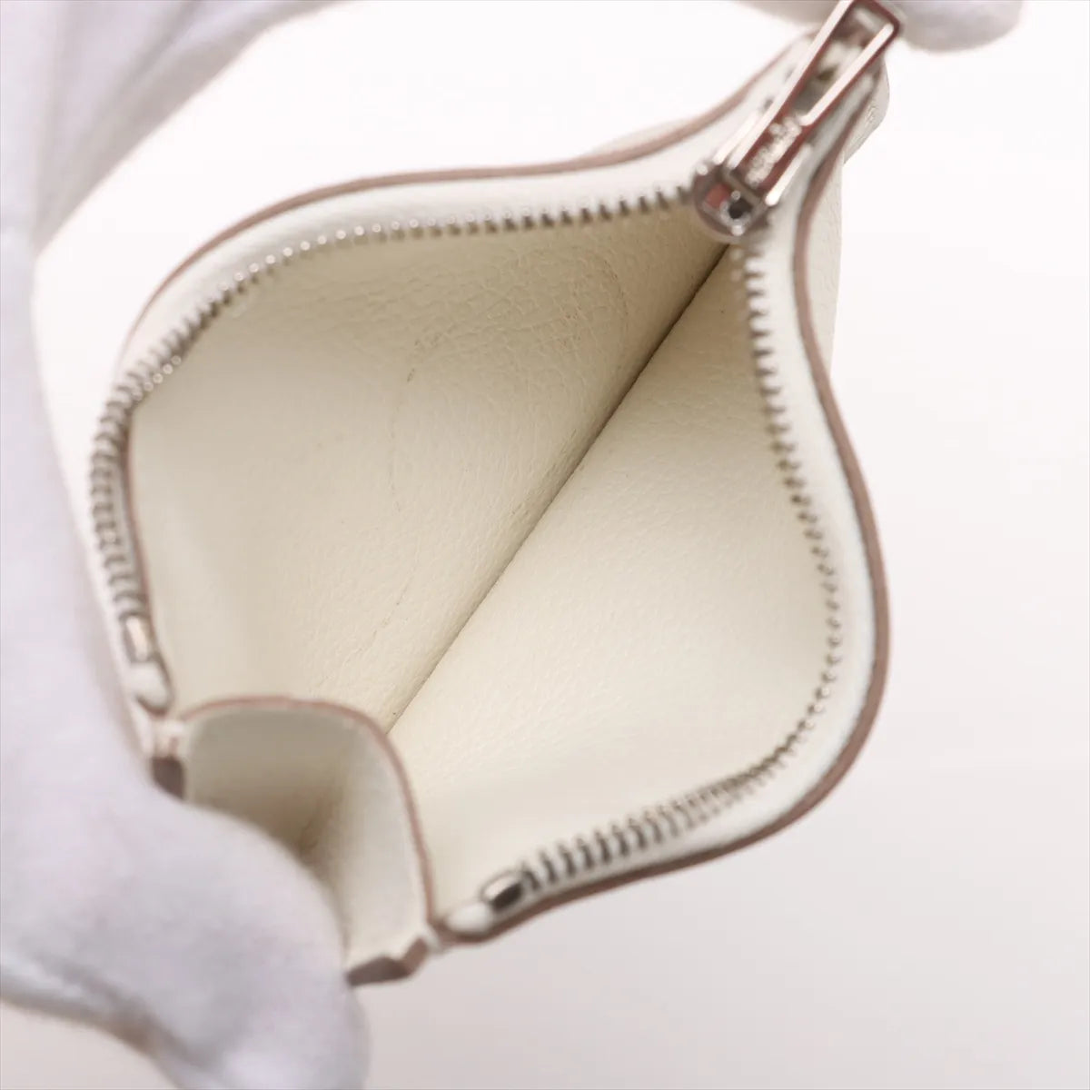 Hermès Constance Slim Evercolor Compact Wallet Yellow