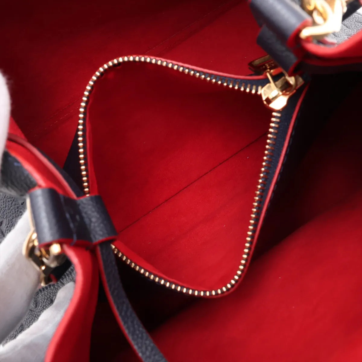 Louis Vuitton Monogram Empreinte Neonoe Marine Rouge