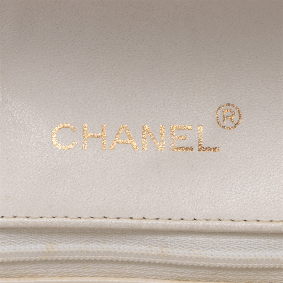 Chanel Matelasse Lambskin Single Flap Single Chain Bag White