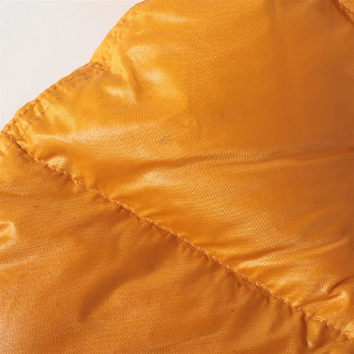 Burberry Children Nylon Fur Down Jacket Yellow