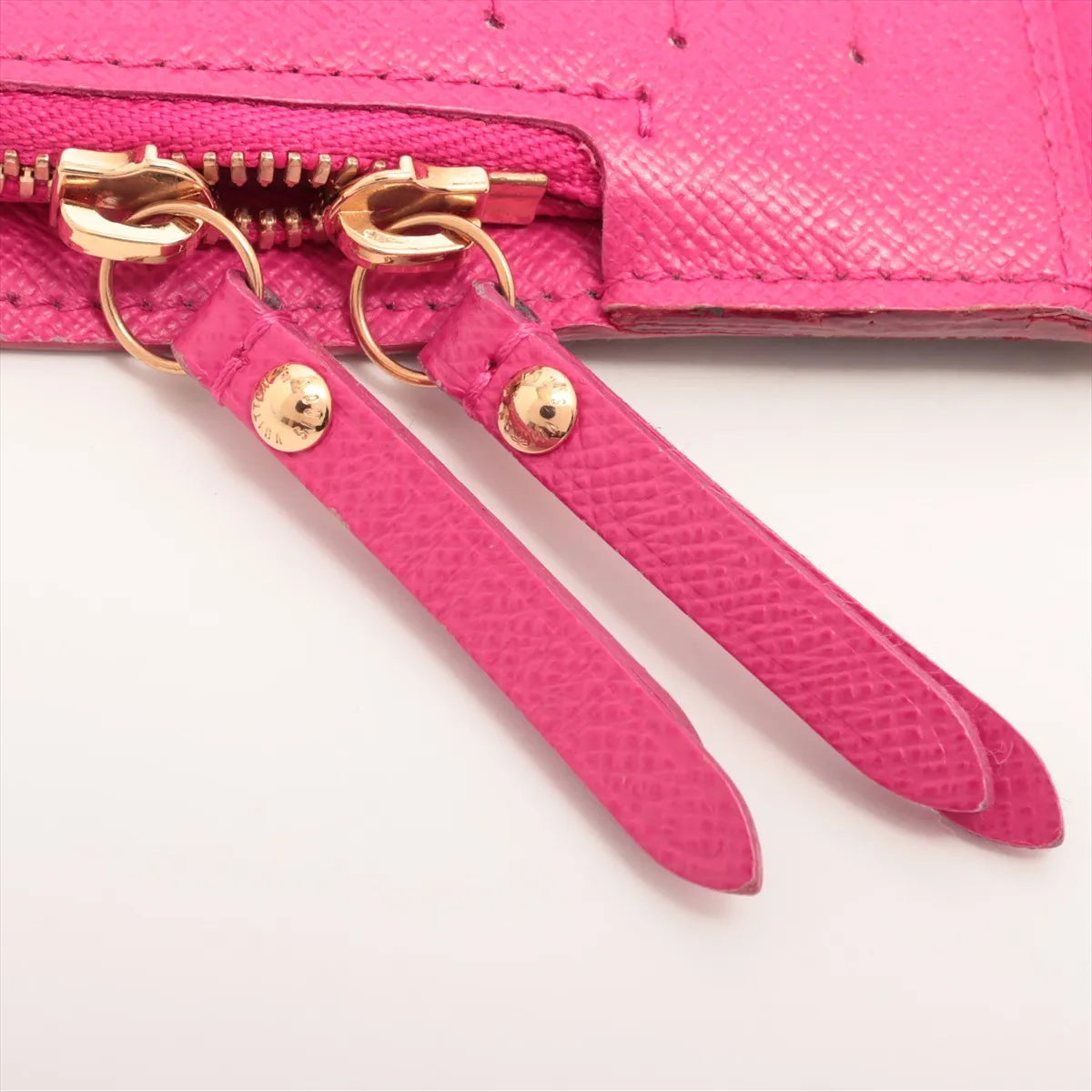 Louis Vuitton Monogram Insolite Long Wallet Multicolor x Fuschia