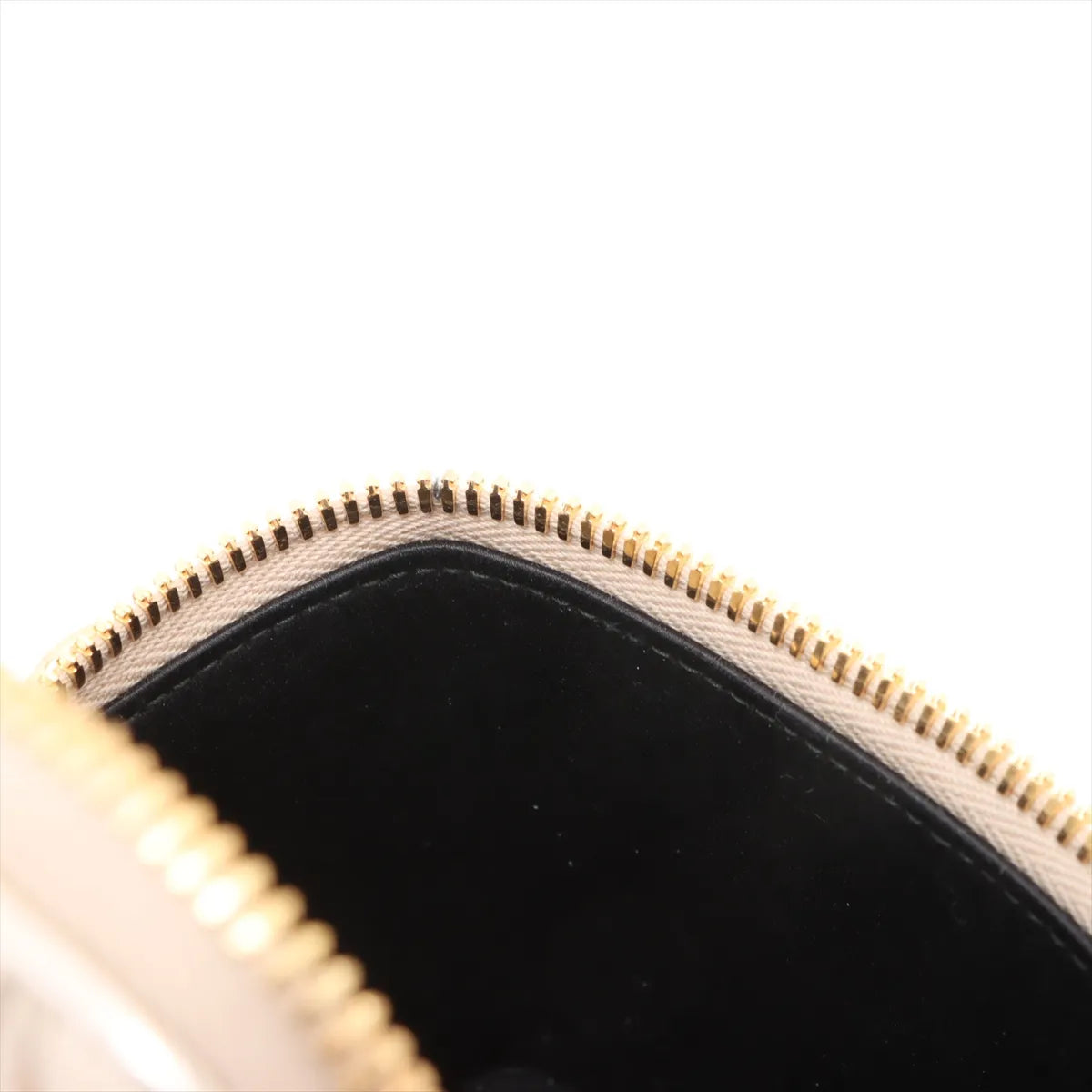 Miu Miu Matelasse Leather Micro Shoulder Bag Gold