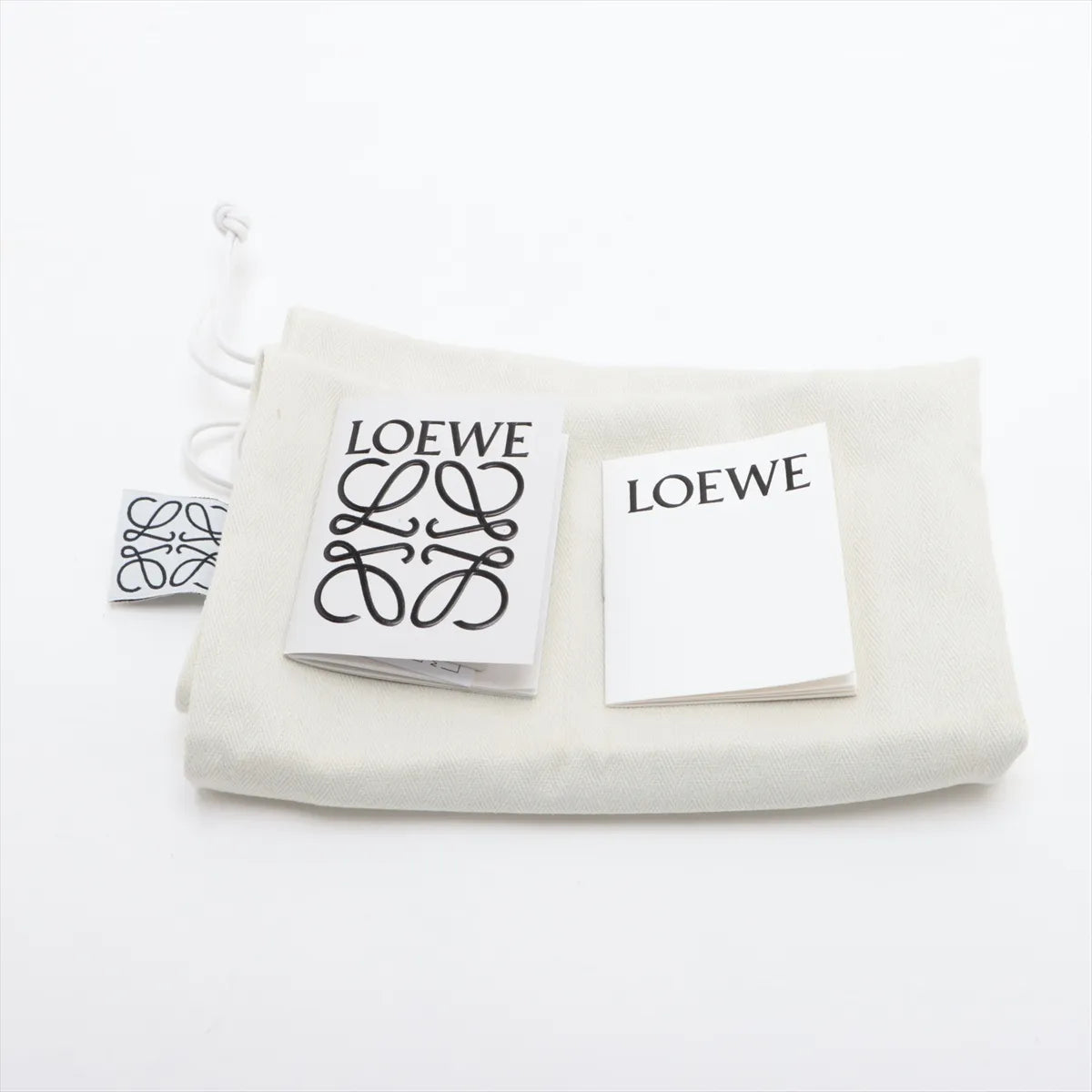 Loewe x Maruha Marjo Flamenco Clutch Leather Two-Way Shoulder Bag Blue