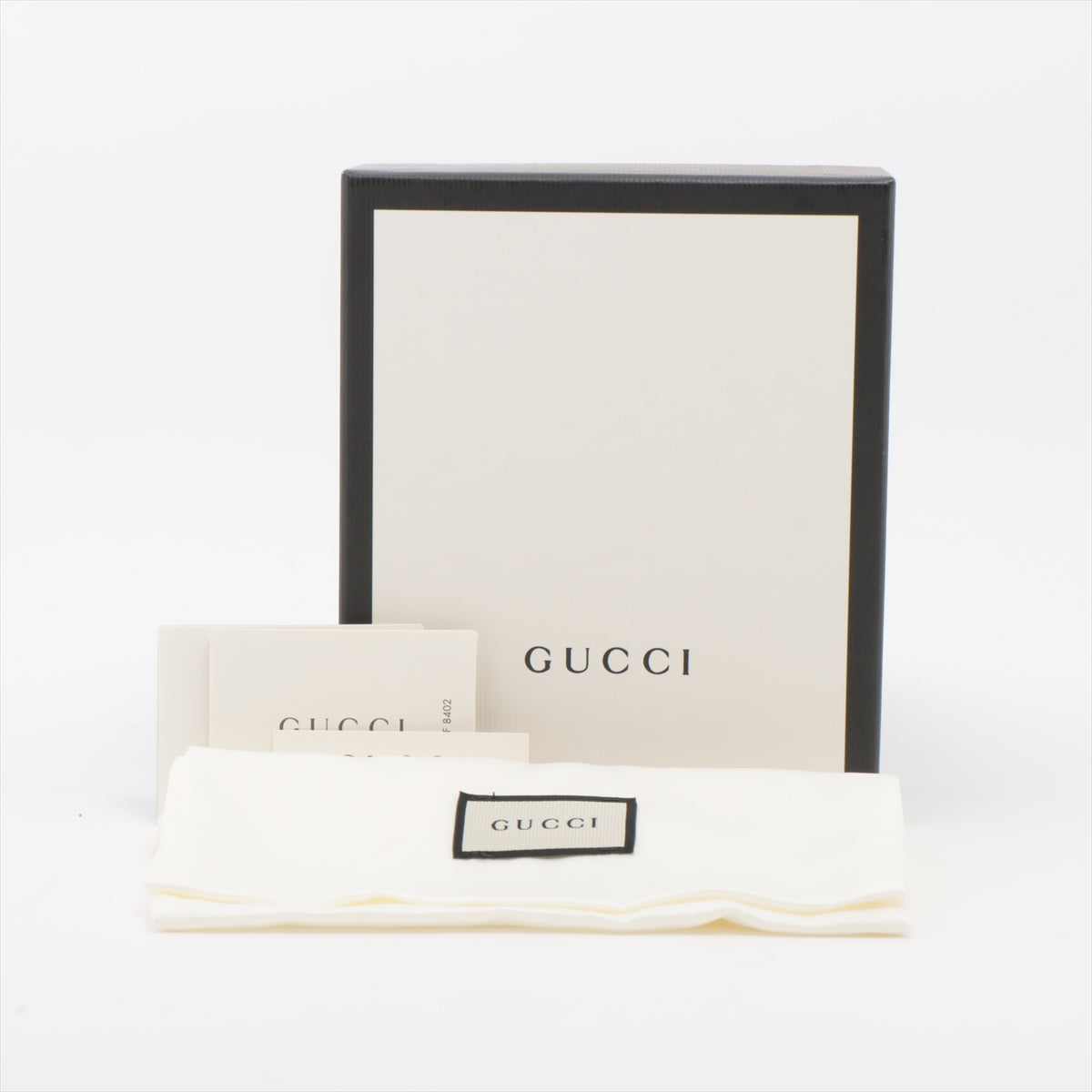 Gucci GG Supreme Leather Wallet Beige×Brown