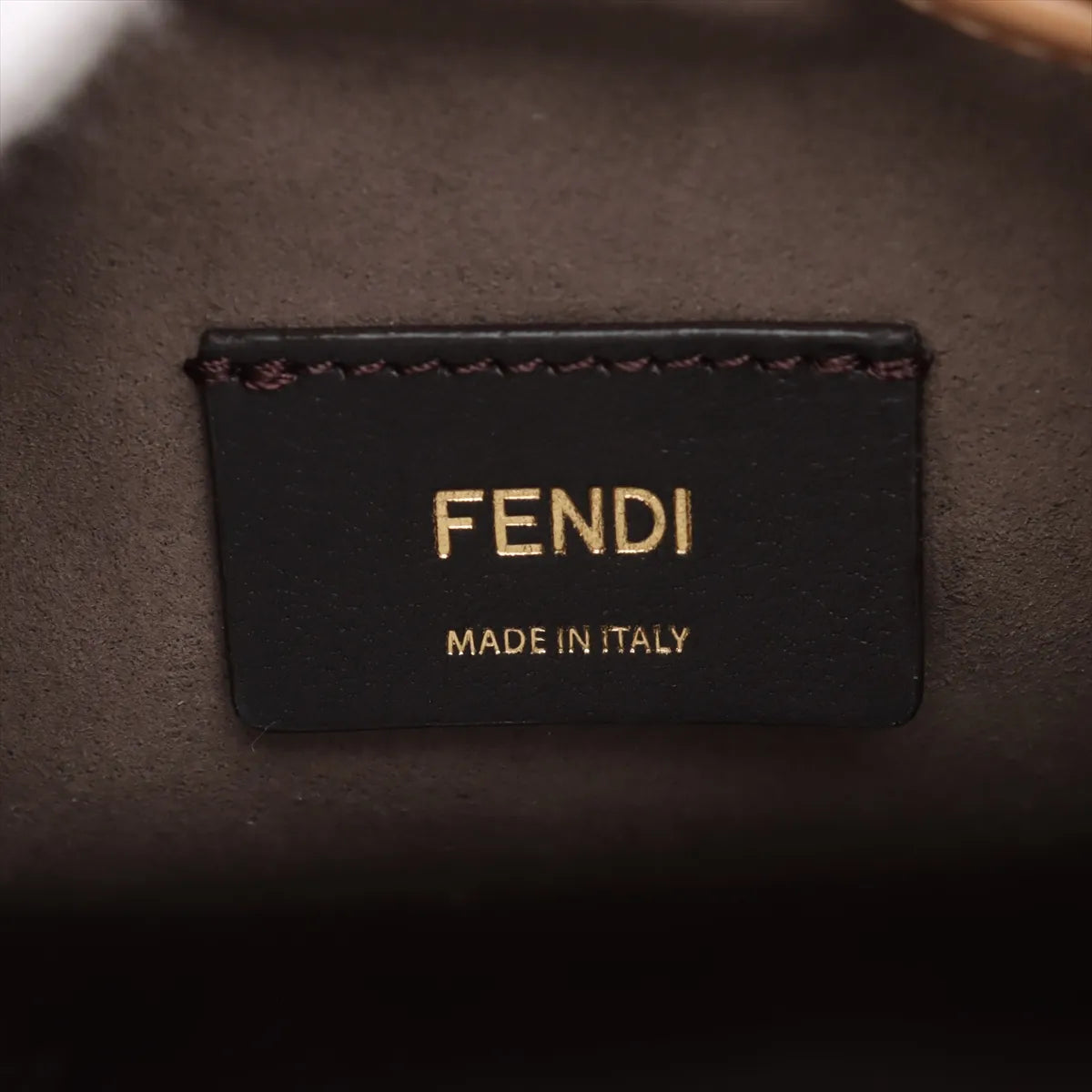 Fendi Zucca Mon Tresor Mini Canvas Two-Way Handbag Multicolor